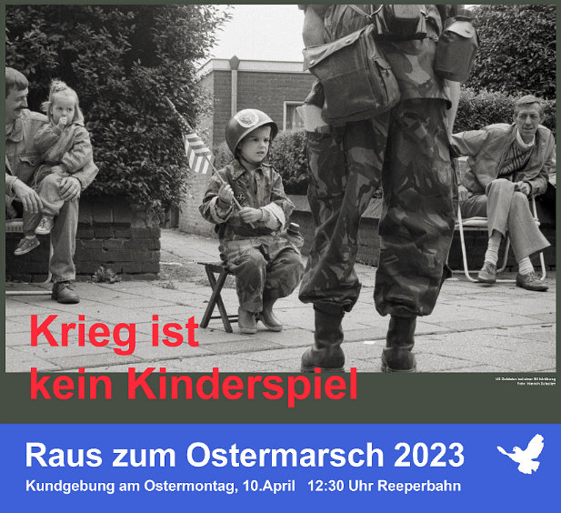 Ostermarsch 2023 Kinderspiel 1993 Nijmegen Militärischer Marschierwettbewerb